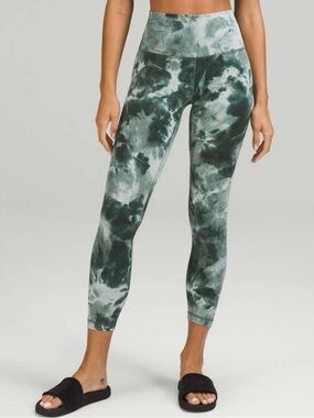 Lululemon Align High-Rise Tie-Dye Leggings 6 Diamond Dye Starlight Smoked Spruce